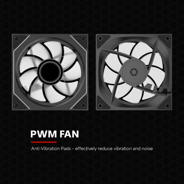 Вентилятор для корпуса 120mm Xilence XPF120UR.ARGB REVERSE Retail Box