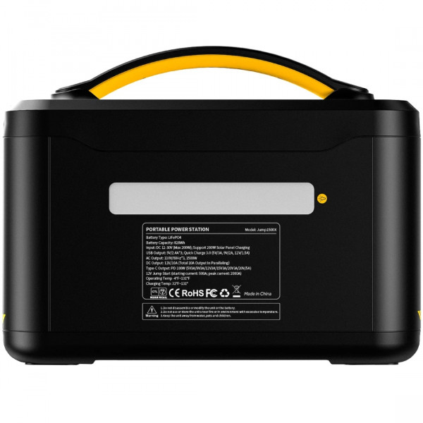 Зарядна станція Vtoman Jump 1500X PB-22 (828 Вт/г) 1500W LiFePO4