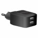 Зарядний пристрій 2xUSB 12W 2.1А EPA-13 чорний Defender