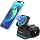 Зарядний пристрій Wireless 15W 3-in-1 Fast Charger black Energizer