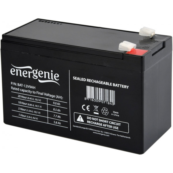Акумуляторна батарея EnerGenie 12V, 9,0Ah