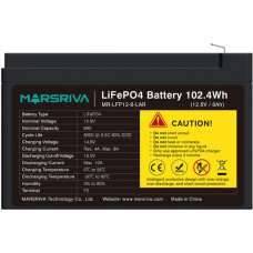 Акумуляторна батарея Marsriva 12.8V, 8.0A, літієва батарея