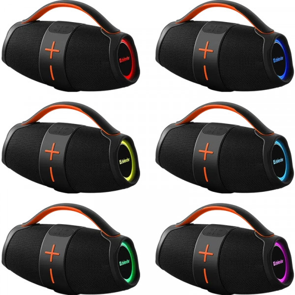 Акустична система 1.0 Defender Beatbox 24, 25Вт Bluetooth/FM/TF/USB/AUX/TWS чорна