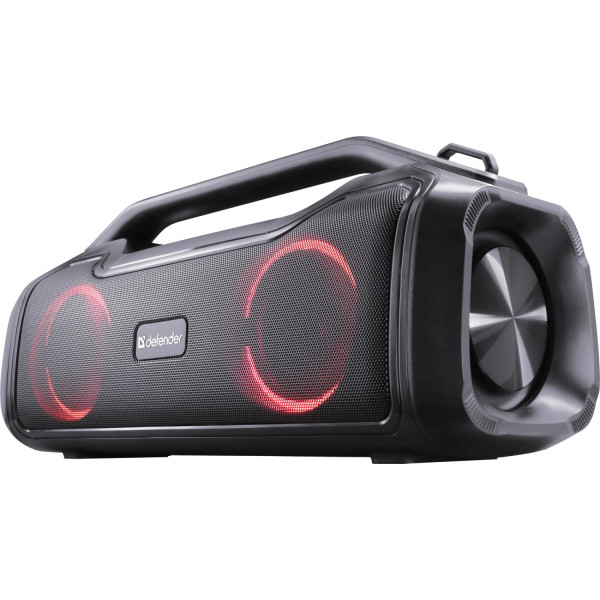 Акустична система 1.0 Defender Beatbox 50, 50W, Bluetooth/RGB/TF/TypeC/IPX5/PWB чорна