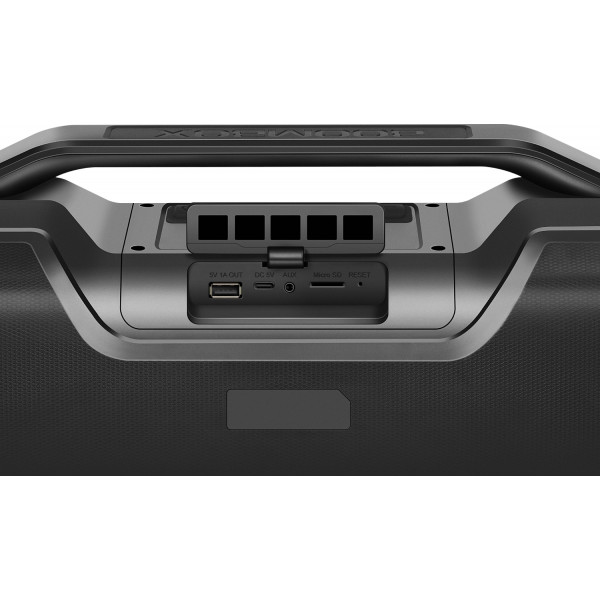 Акустична система 1.0 Defender Beatbox 50, 50W, Bluetooth/RGB/TF/TypeC/IPX5/PWB чорна
