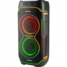 Акустична система 2.0 Defender Boomer 120, 120Вт BT/FM/TF/USB/MIC/LED, чорна