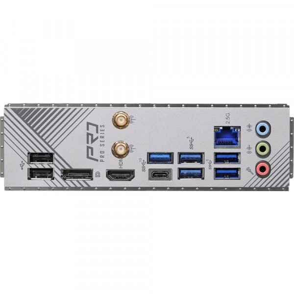 ASRock B760 PRO RS WIFI (1700/B760, 4*DDR5, 3xPCIex16, 4xSATAІІІ, 3xM.2, 2.5GLan, 7.1ch, ATX)