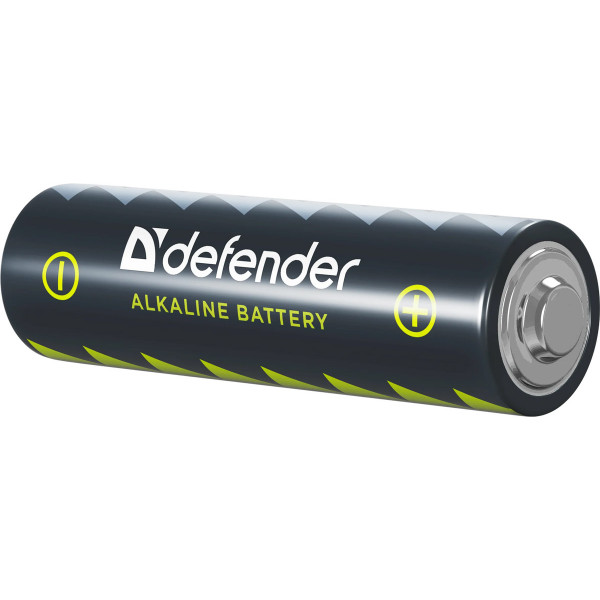 Батарейка AA/LR06 Лужна, Defender, (блістер 4 шт.)