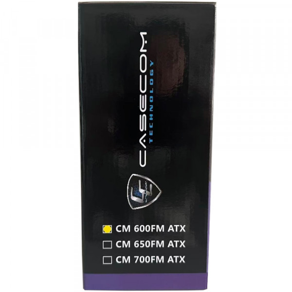 БЖ 600W Casecom, 120mm, Modular, Box