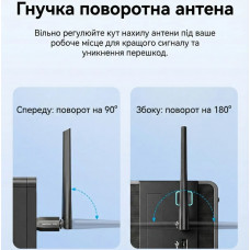 Bluetooth USB adapter v6.0 200м Vention