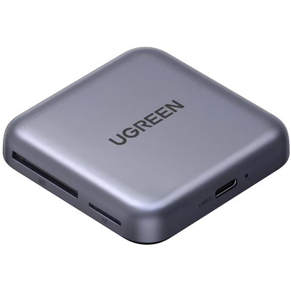 Card Reader USB 3.2 Magnetic, USB-C SD/MicroSD UHS-II 312 МБ/с PD 100W CM898 Ugreen