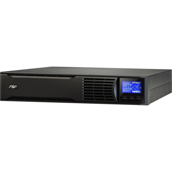 ДБЖ FSP Champ 1 kVA, RM, IEC (CH-1101RS), 1000VA/900W, Online, IEC*6,CE