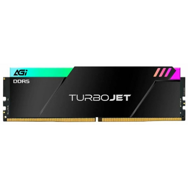 DDR5 16Gb 6000MHz AGI TURBOJET Heatsink Black RGB, Retail