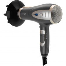 Фен Adler AD 2248 grey champane 2200Вт/ 2 швидкості/ хол.обдув/ темп.режимів-3/ іонізація/ дифузор