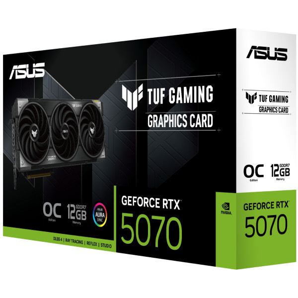GeForce RTX5070 Asus TUF Gaming OC, 12GB GDDR7, 192bit, PCI Express 5.0
