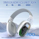 Ігрова гарнітура Attack Shark L90 Wireless,2.4GHz/Bluetooth/3.5mm PS4/PS5/Switch/Xbox/Mac/PC White