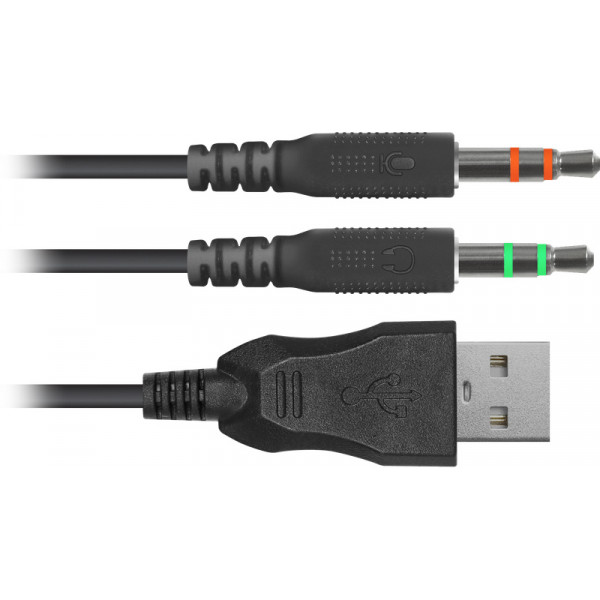 Ігрова гарнітура Defender Dexter RGB, провід 2.2 м