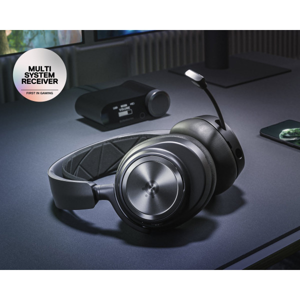 Ігрова гарнітура SteelSeries Arctis Nova Pro Wireless ANC Black PC/PS/SW/MAC/MOB