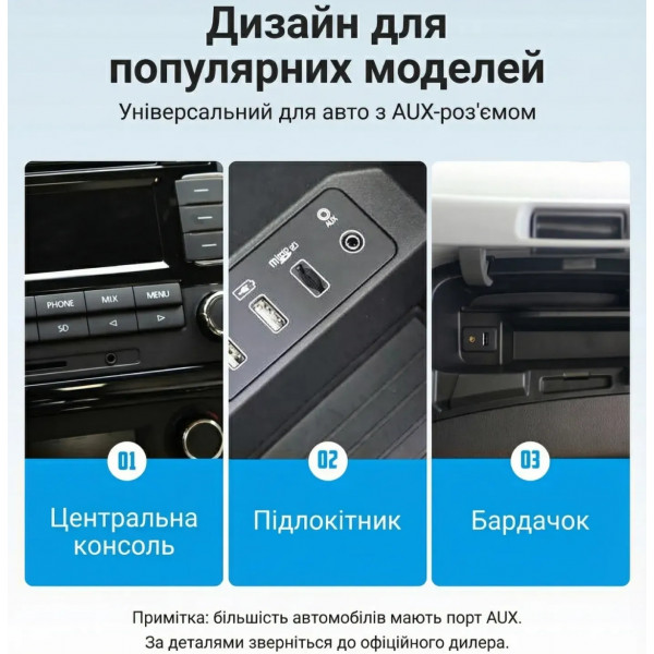 Кабель AUX Audio TRS M/M, 0.5м, сірий, обплетення, Vention