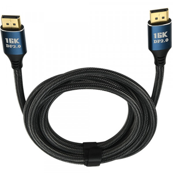 Кабель DisplayPort M - M 2.0м, V2.0, DPLink 16K 60Hz
