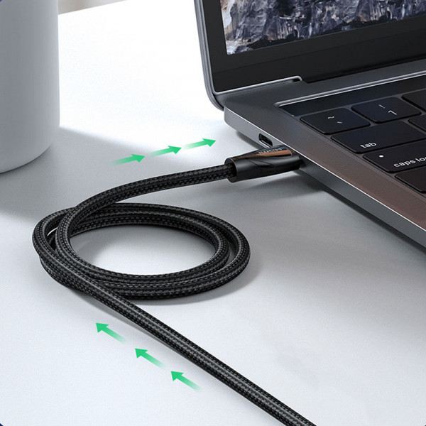 Кабель HDMI M - M, 1.0 м, V2.1 With Braid 8K@60Hz/4K@120Hz, HD140 UGREEN Чорний