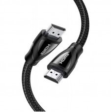 Кабель HDMI M - M, 1.0 м, V2.1 With Braid 8K@60Hz/4K@120Hz, HD140 UGREEN Чорний
