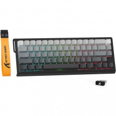 Клавіатура ігрова магнітна Attack Shark X68 Pro HE 66кл. RGB, Wireless, Moonlit Night