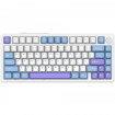 Клавіатура ігрова механічна Attack Shark X85 82кл.RGB,Wireless,White Jade перемикачі,Starlight White