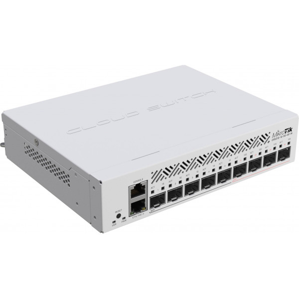 Комутатор Mikrotik CRS310-1G-5S-4S+IN, 1xGE LAN, 5xSFP, 4xSFP+, CPU ARM v7, RAM 256Mb