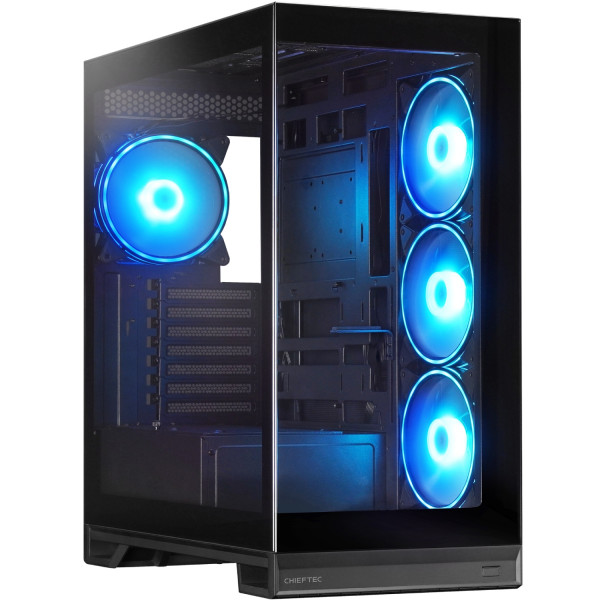 Корпус Chieftec VISTA MAX GX-30B-OP 4x140mm A-RGB, ATX, без БЖ, Black