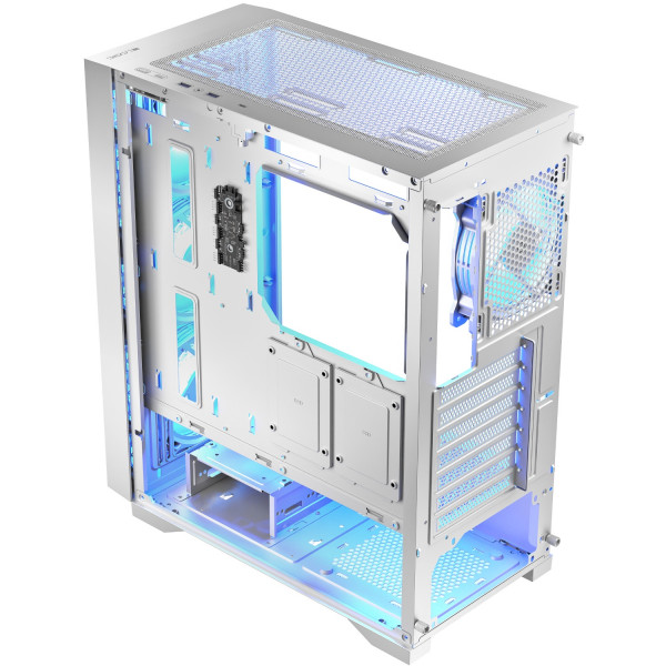 Корпус LogicConcept DART PRO ARGB MIDI WHITE MESH fans 4x120mm без БЖ ATX