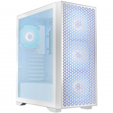 Корпус LogicConcept DART PRO ARGB MIDI WHITE MESH fans 4x120mm без БЖ ATX