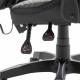 Крісло ігрове AGN 3 клас,120 кг, 100мм, RGB підсвітка, чорно-сіре