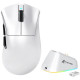 Мишка Attack Shark V3Pro Ultra-Light, Wireless/Bluetooth, 25000dpi. (PAW3311), 6кн., White