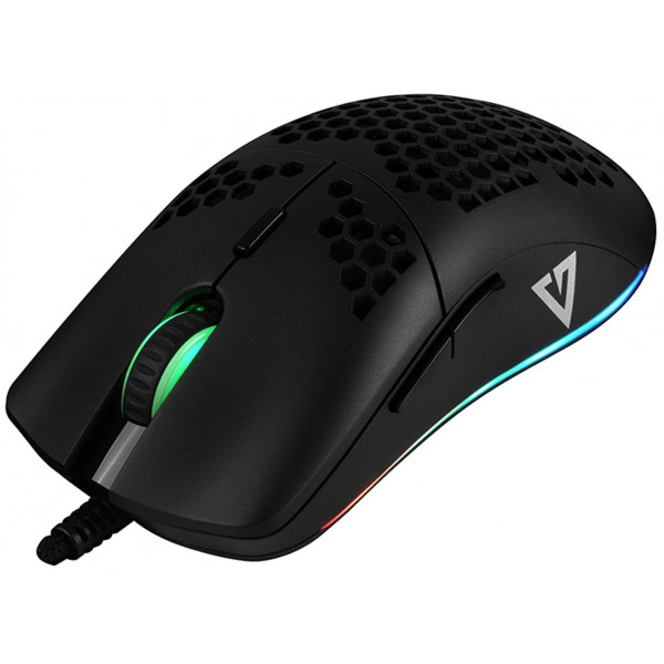 Мишка Modecom Shinobi 3327 Volcano, ігрова, 5200dpi., 6кн., чорна