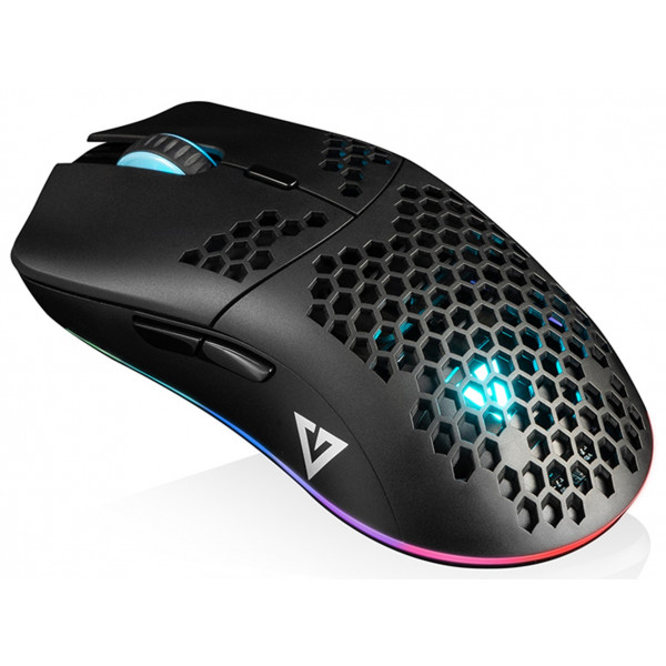 Мишка Modecom Shinobi 3327 Volcano, ігрова, 5200dpi., 6кн., чорна