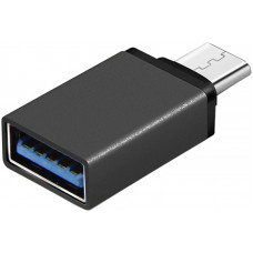 Перехідник Type-C -> USB 3.1 (OTG) OEM, чорний