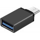 Перехідник Type-C -> USB 3.1 (OTG) OEM, чорний