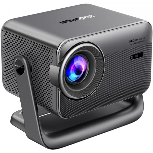 Проєктор Blackview PV1000 Max LED LCD FullHD 1000AL 16:9 MT9660 1G/8G OS VIDAA HDMI WiFi BT сірий