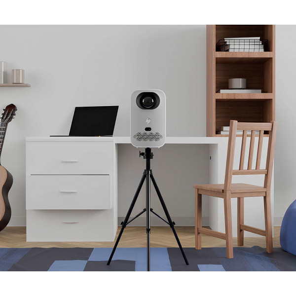 Проектор HP CC360, LED, LCD, FHD, 220 AL,16:9, AOSP, HDMI, WiFi, Bluetooth, білий