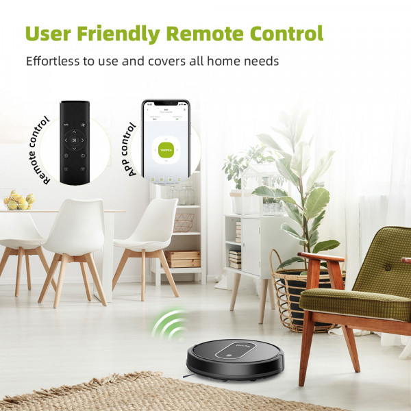 Робот пилосос Kyvol Cybovac D10 Random/250ml+200ml/2600mA/2000pa/Google Assistant,Amazon AlexaBlack