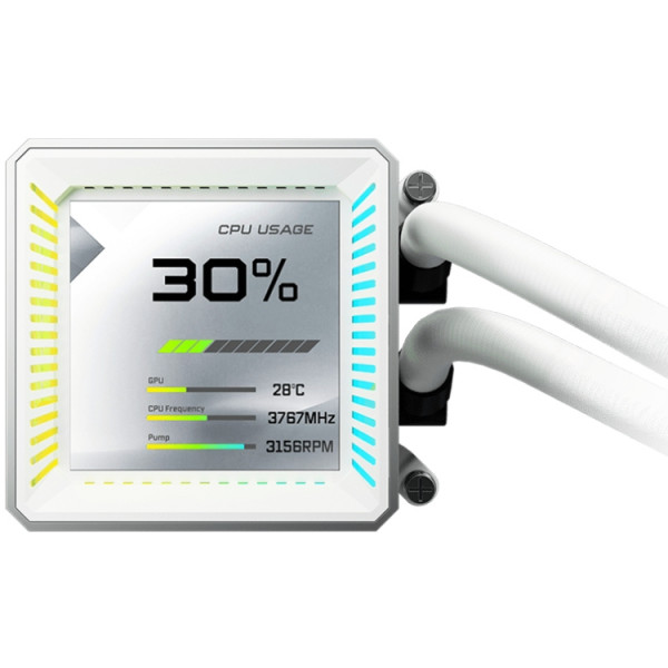 Система водяного охолодження ASRock Steel Legend 360 LCD White