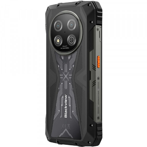 Смартфон Blackview ROCK 2 6.67" HD+ /12GB/256GB/ T8100 /15000mAh / 16+13Мп /IP69K/Black