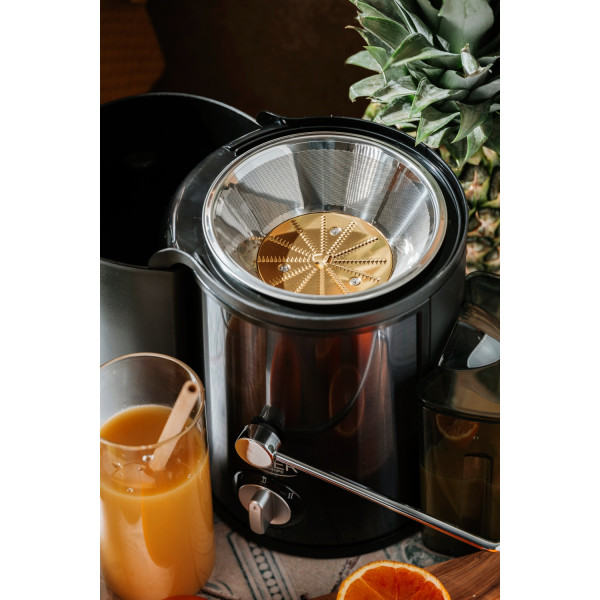 Соковитискач Adler AD 4132 dark inox 600Вт/ контейнер для соку-0,45л/ контейнер для м'якоті-1,5л