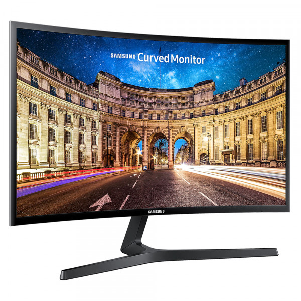 TFT 23.5" Samsung Curved LC24F396FHRXEN, FHD, HDMI,VGA, Black