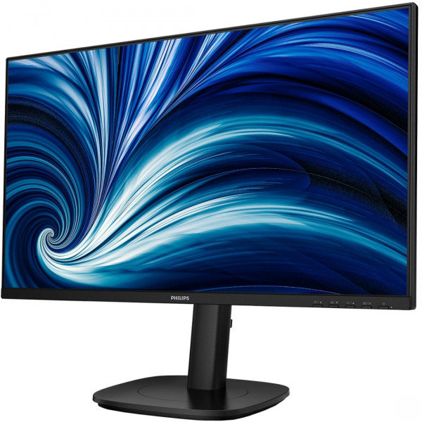 TFT 23.8" Philips 24B2U3601, QHD IPS, 120Гц, HDMI, DP, USB-C, RJ-45, USB-hub,HAS,Pivot, кол.,чорний
