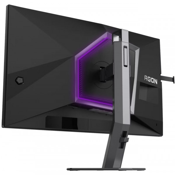 TFT 24.1" AOC AG246FK6, Ultra-Fast TN eSports, 610Hz, 2xHDMI, DP, USB-hub, HAS, Pivot, чорно-сірий