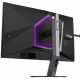 TFT 24.1" AOC AG246FK6, Ultra-Fast TN eSports, 610Hz, 2xHDMI, DP, USB-hub, HAS, Pivot, чорно-сірий