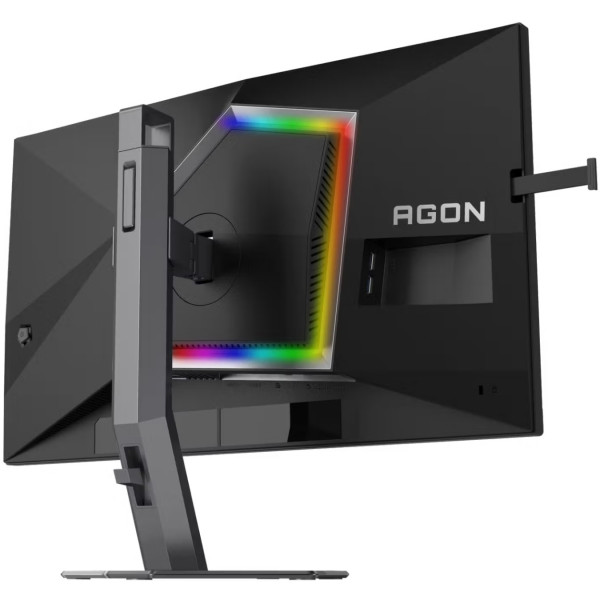 TFT 24.1" AOC AG246FK6, Ultra-Fast TN eSports, 610Hz, 2xHDMI, DP, USB-hub, HAS, Pivot, чорно-сірий