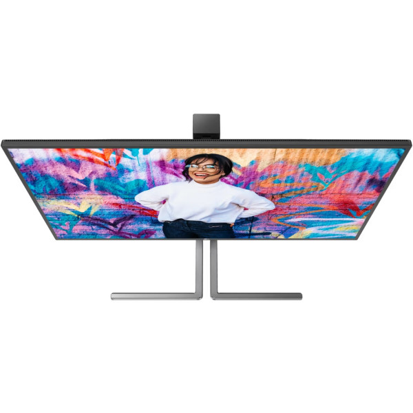 TFT 27" AOC U27U3CV, Nano IPS, 2хHDMI, DP, USB-C, USB-hub, HAS, Pivot, кол., чорно-срібл